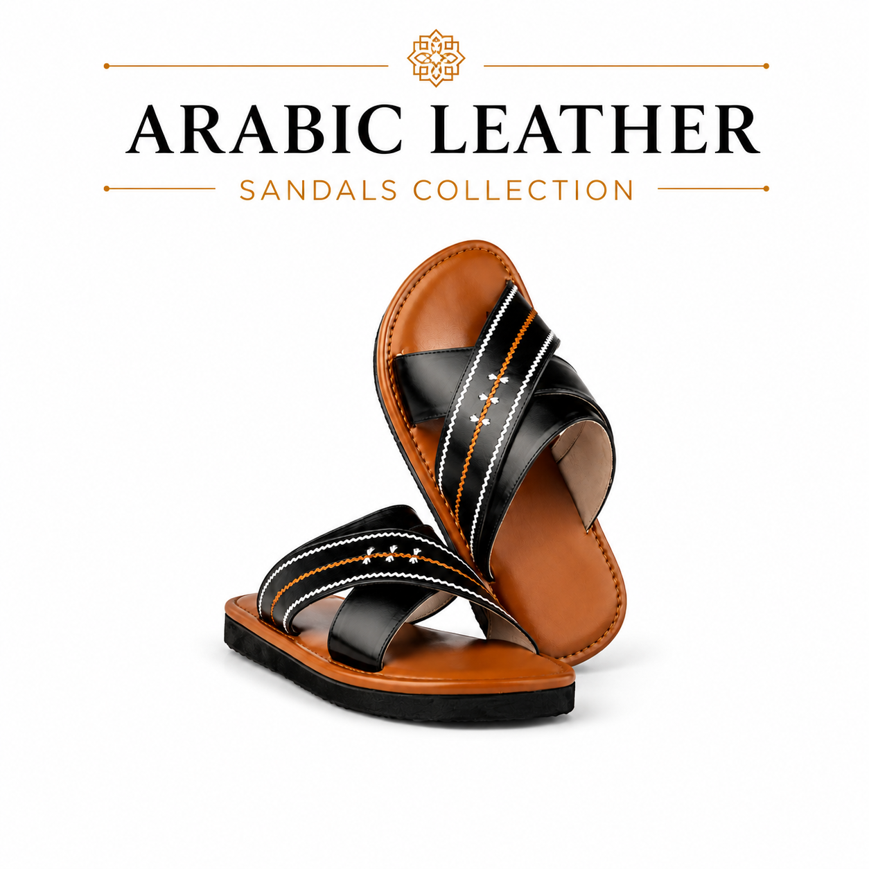 Premium Sandal - White Background