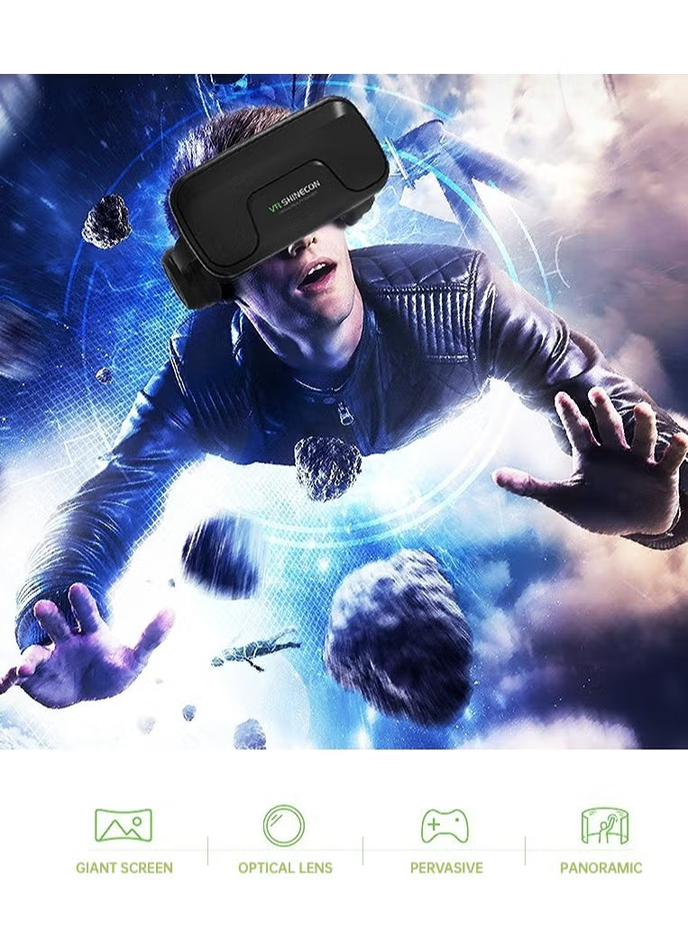 نظارة الواقع الافتراضي ثلاثية الأبعاد (VR 3D Headset) للهواتف الذكية