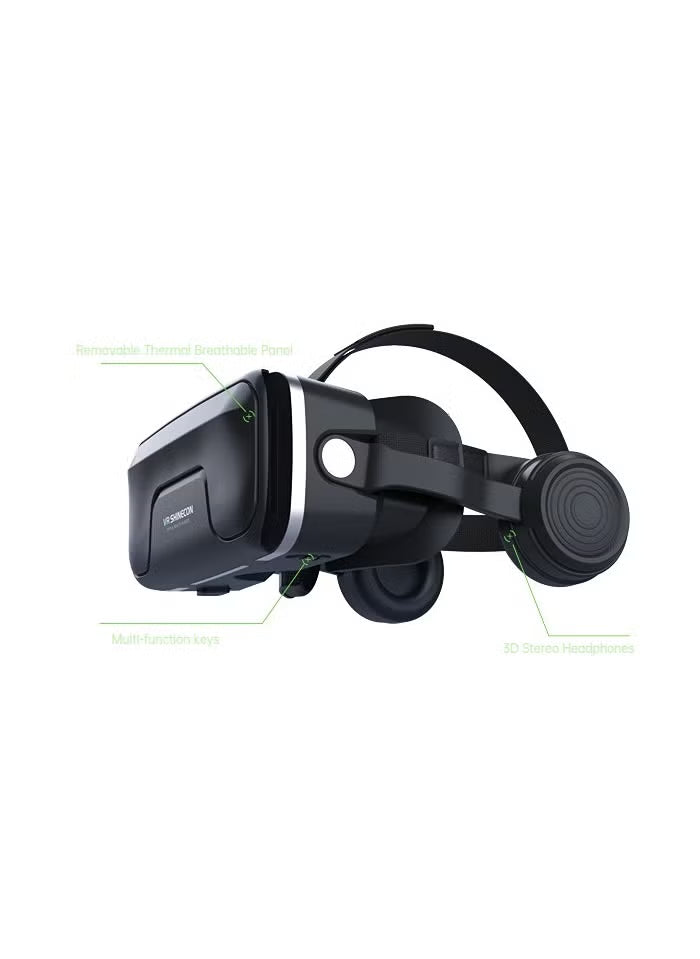نظارة الواقع الافتراضي ثلاثية الأبعاد (VR 3D Headset) للهواتف الذكية
