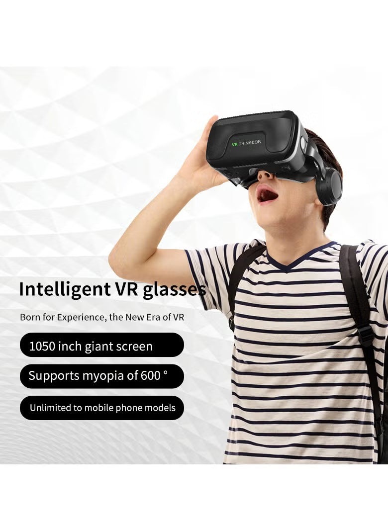 نظارة الواقع الافتراضي ثلاثية الأبعاد (VR 3D Headset) للهواتف الذكية